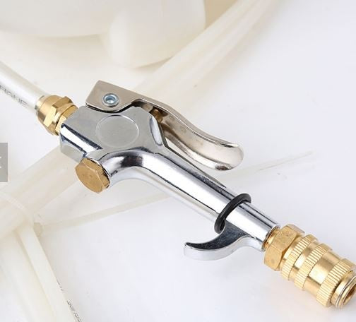 PNEUMATIC OIL FILLING AND EXTRACTION DEVICE WITH ATF ADAPTERS | 6 L | 15 PCS. (FD6L)
