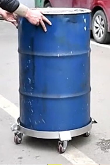 DRUM TROLLEY | STAINLESS STEEL | UP TO 300 KG (SK300S)