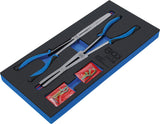 TOOL TRAY 1/3: DOUBLE-JOINT CIRCLIP PLIERS SET | EXCHANGEABLE TIPS | 345 MM (9836)