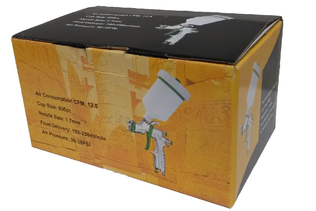 PAINT SPRAY GUN LOW PRESSURE HVLP Ø1.7 MM (HVLP2007)