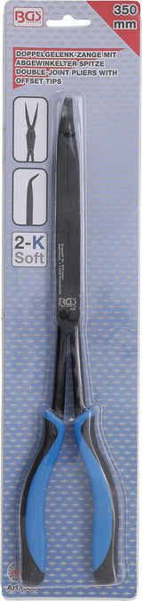 DOUBLE-JOINT PLIERS | OFFSET TIPS | 350 MM (535)