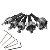 DRILL BIT AND COUNTERSINK SET FOR HOLES | HSS | 16-30 MM | 5 PCS. (HS5A)
