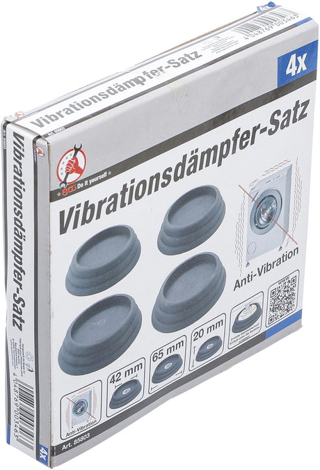 VIBRATION ABSORBER KIT | Ø 65 X 20 MM | 4 PCS. (85803)