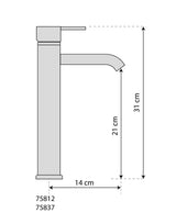 BASIN MIXER RETRO BRONZE 2 HI (75837)