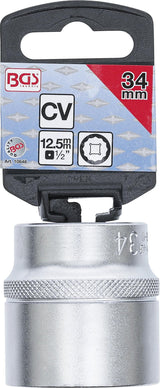SOCKET, 12-POINT | 12.5 MM (1/2") DRIVE | 34 MM (10648)