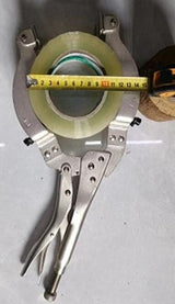 LOCKING PIPE CLAMPING PLIERS WITH FLAT JAWS | 14" | 350 MM (WPP14)