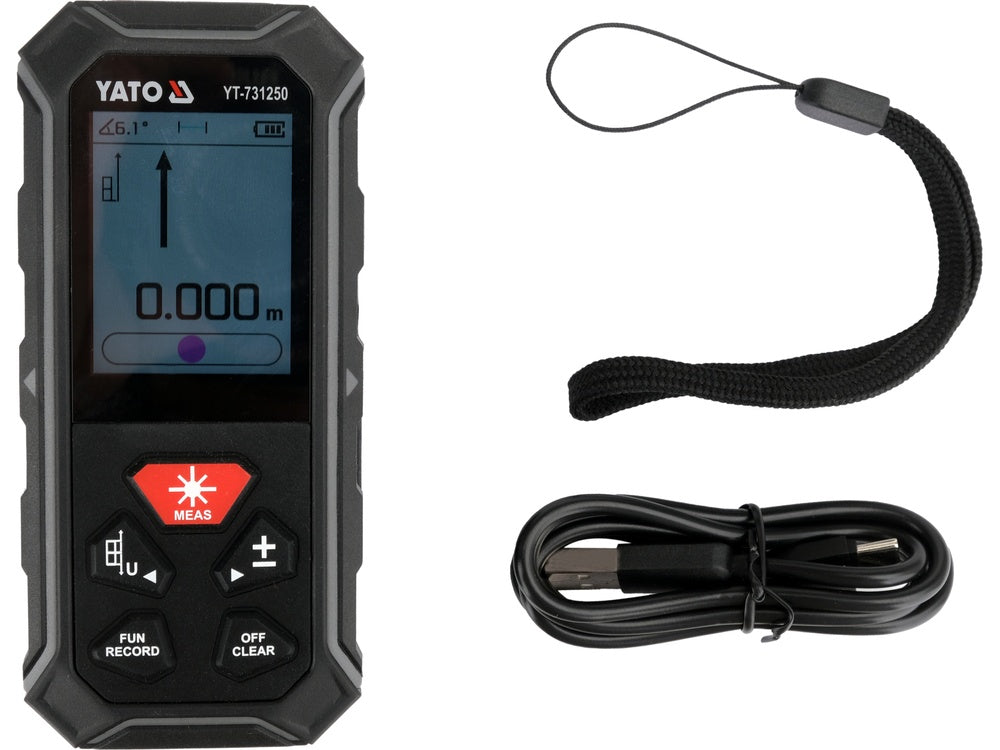 BI-DIRECTION LASER DISTANCE METER 2X100M (YT-731250)