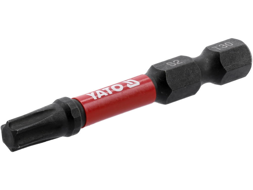 IMPACT SCREWDRIVER BITS 1/4 50MM T30 2PC (YT-78056)