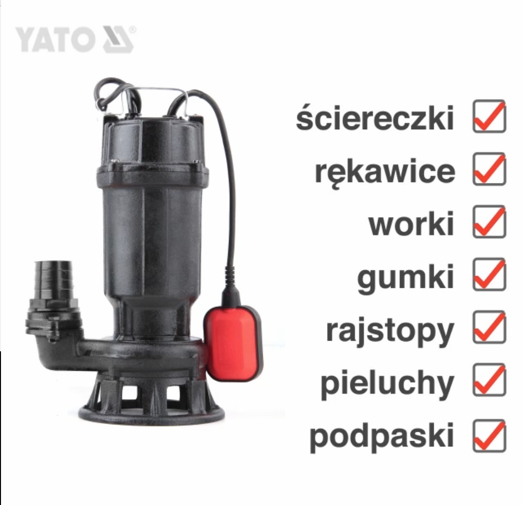 DIRTY WATER SUBMERSIBLE PUMP 750W (YT-85350)