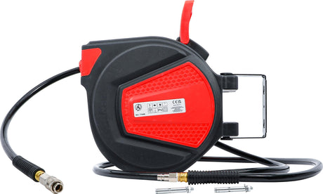 RETRACTABLE AIR HOSE REEL | AUTOMATIC | 12 M + 2 M (71048)