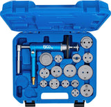 BRAKE PISTON RESET TOOL SET | PNEUMATIC | 16 PCS. (1117)