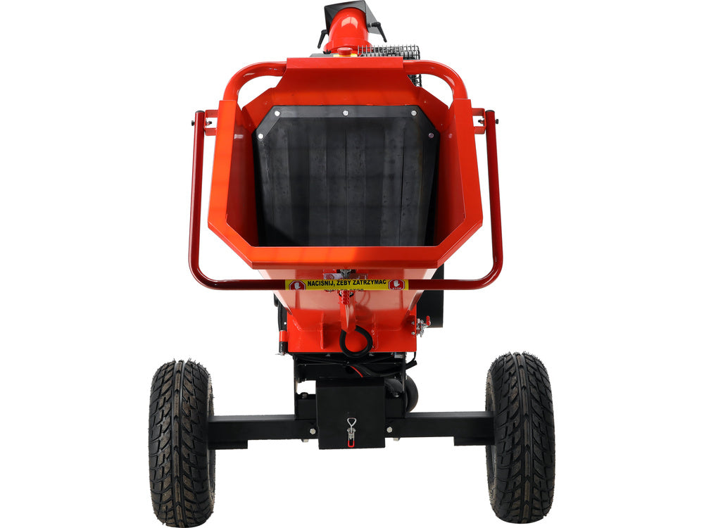 PETROL WOOD CHIPPER / GARDEN SHREDDER | DIAMETER 150 MM | 420 CM³ (YT-86158)