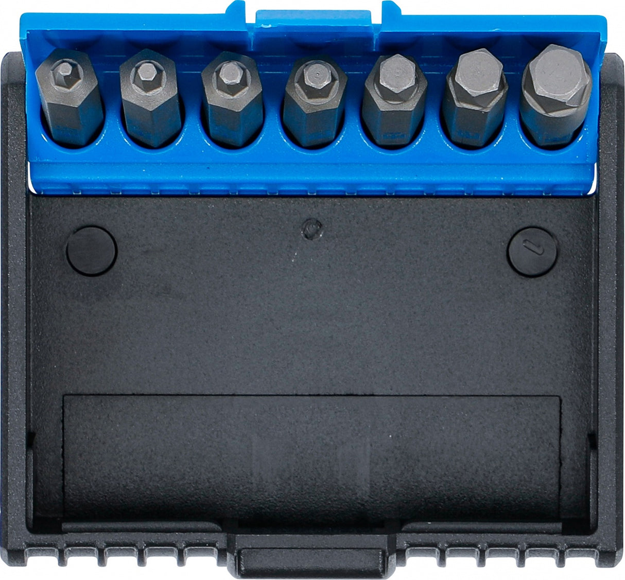 SCREW EXTRACTOR SET | FOR DAMAGED INTERNAL HEXAGON 1.5 - 6 MM | 7 PCS. (5289)
