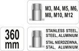 HAND NUT TOOL M3-M12 (YT-36128)