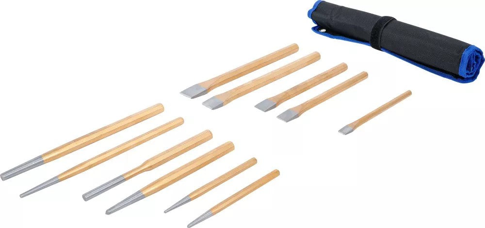 PIN PUNCH / CHISEL / CENTRE PUNCH SET | 12 PCS. (1657)
