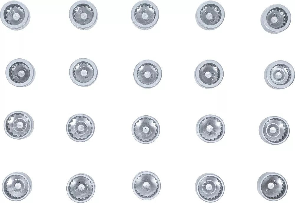 TOOL TRAY 1/6: RIM LOCK TOOL SET FOR PORSCHE AND VW TOUAREG | 20 PCS. (9099)
