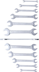 DOUBLE OPEN END SPANNER SET | 6 X 7 - 30 X 32 MM | 12 PCS. (1184)