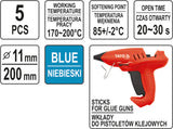 GLUE STICKS 11,2X200MM 5PCS BLUE (YT-82435)