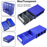 STACKABLE PLASTIC HARDWARE STORAGE BOX | 14X8.5X4 CM (SPB138)