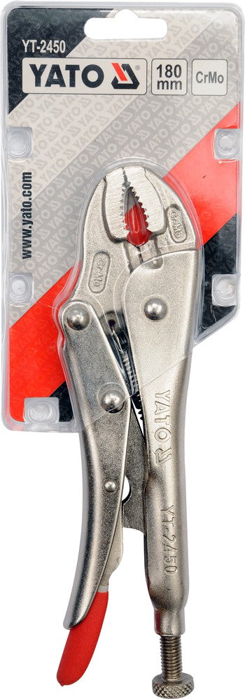 LOCKING PLIERS 7" (180MM) (YT-2450)