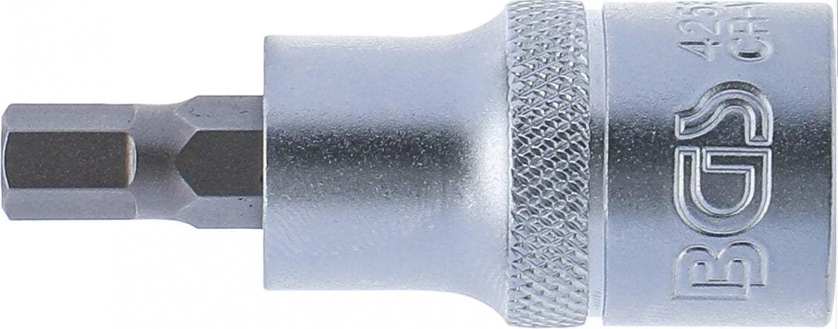 BIT SOCKET | 12.5 MM (1/2") | INTERNAL HEXAGON 7 MM (4253)