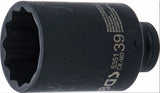 IMPACT SOCKET, 12-POINT, DEEP | 12.5 MM (1/2") DRIVE | 39 MM (5351)