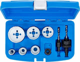 HOLE SAW SET | Ø 22 - 65 MM | DEPTH 40 MM | 8 PCS. (3906)