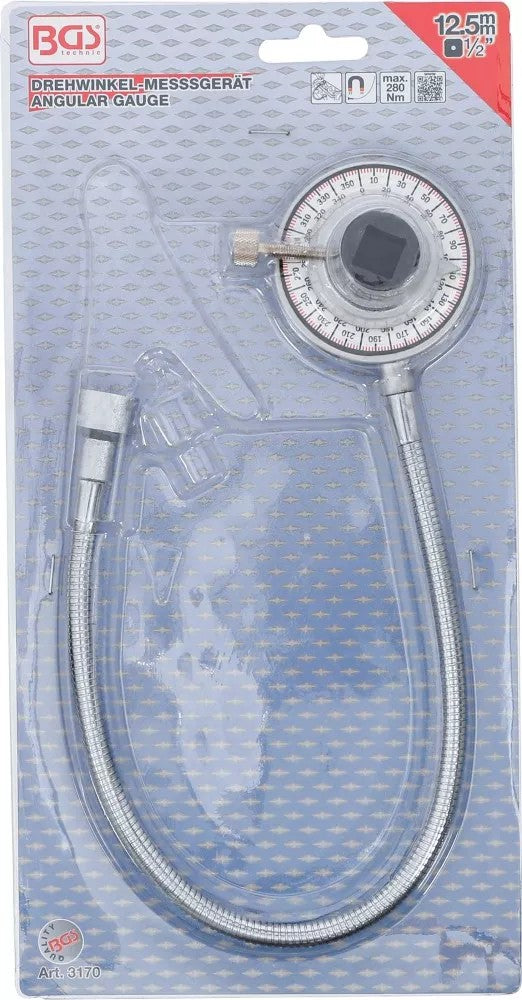 ANGULAR GAUGE WITH MAGNETIC ARM | 12.5 MM (1/2") DRIVE (3170)
