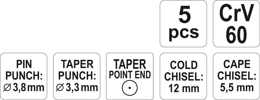 PUNCH SET (YT-4695)