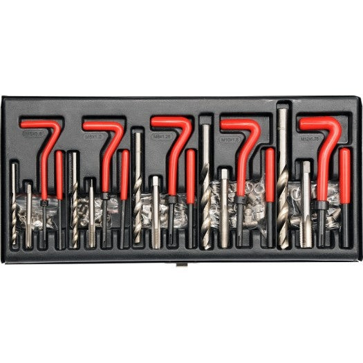 THREAD REPAIR SET M5-M12 131PCS (YT-1763)