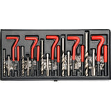 THREAD REPAIR SET M5-M12 131PCS (YT-1763)