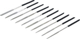 DIAMOND FILE SET | STRAIGHT | 140 X 3 MM | 10 PCS. (1920)