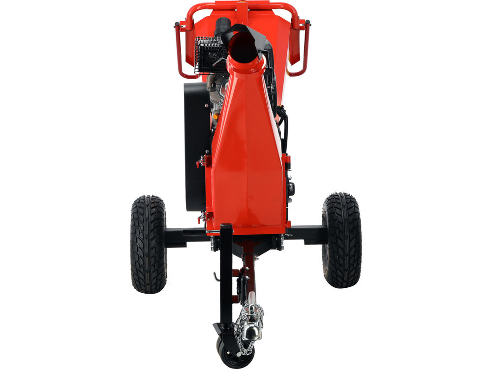 PETROL WOOD CHIPPER / GARDEN SHREDDER | DIAMETER 150 MM | 420 CM³ (YT-86158)