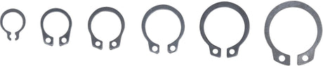 EXTERNAL CIRCLIP ASSORTMENT | Ø 8 - 19 MM | 78 PCS. (88168)