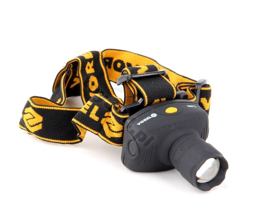 LED HEAD LAMP 1LED/1W 3-FUNCTIONS (88672)