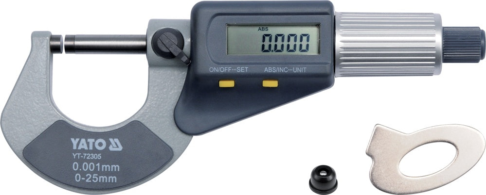 DIGITAL OUTSIDE MICROMETER 0-25MM/0.01MM (YT-72305)