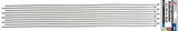CABLE TIE ASSORTMENT | WHITE | 8.0 X 1000 MM | 10 PCS. (80779)