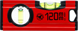 SPIRIT LEVEL ALUMINUM | 120 MM (50867)