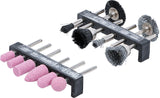 SANDER AND STEEL WIRE / PLASTIC BRUSH SET | 12 PCS. (50797)