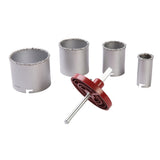 TUNGSTEN HOLE SAW SET | 33-53-67-73 MM | 6 PCS. (V3910)