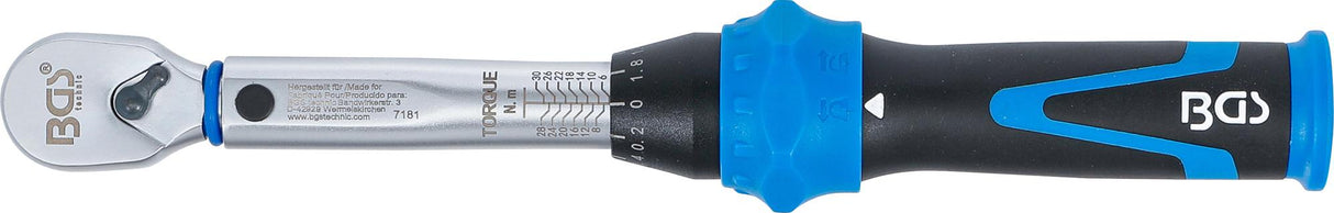 TORQUE WRENCH | 6.3 MM (1/4") | 6 - 30 NM (7181)