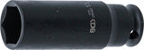 IMPACT SOCKET HEXAGON, DEEP | 6,3 MM (1/4") DRIVE | 13 MM (7272)