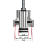 ADAPTOR NO. 7 FOR BGS 8027, 8098 | FOR ALFA ROMEO, CITROËN, FIAT, MINI, PEUGEOT, RENAULT, SAAB (8027-7)