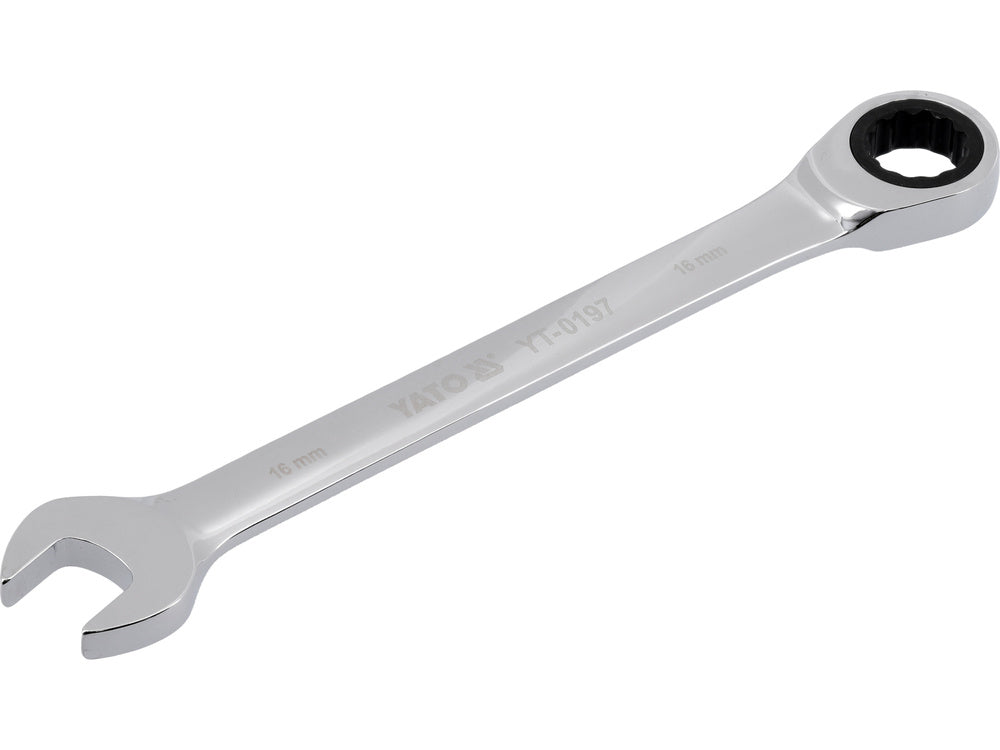 COMBINATION RATCHET WRENCH, 16MM (YT-0197)