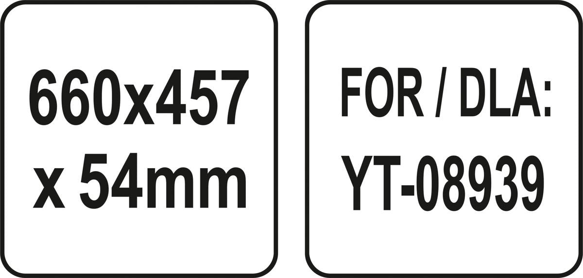 ADDITIONAL PLATE FOR LONG WOODEN WORKTOP (YT-08940)