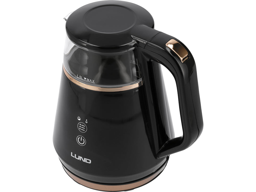 EL. KETTLE 1L, TEMP. CONTROL, BLACK (68216)