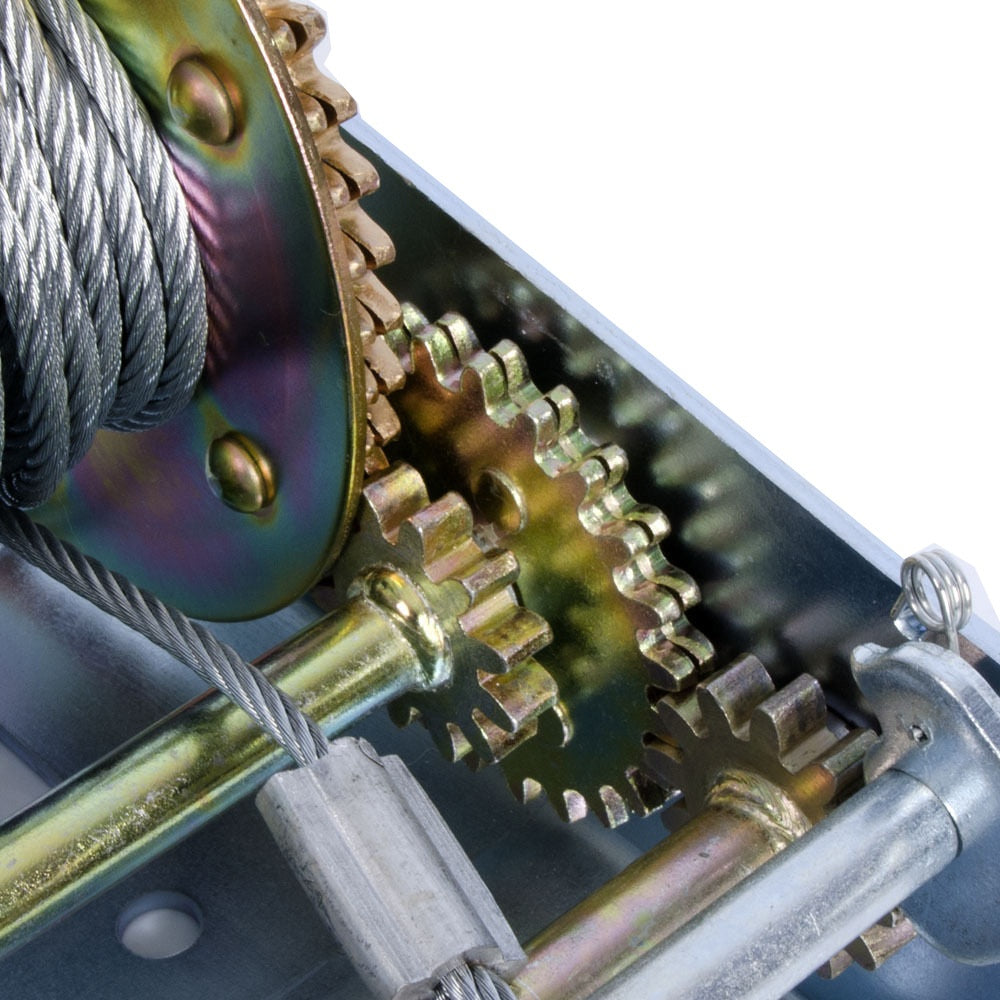 MANUAL PULLING WINCH | TWO-SPEED | 1150 KG / 2500 LBS (ES-2000)