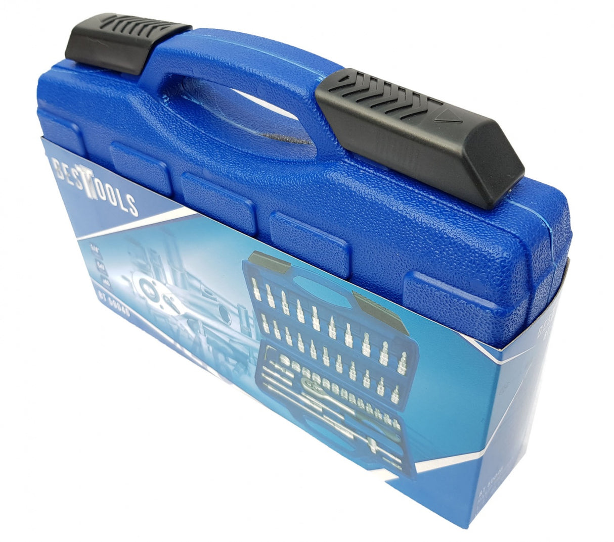 SOCKET SET WITH RATCHET | CR-V | 6.3 MM (1/4") | 46 PCS. (BT50046)