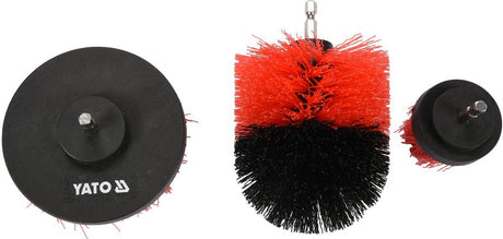 3PCS SCRUBBING BRUSH HEX SHANK (YT-47553)