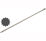BIT SOCKET | LENGTH 800 MM | 12.5 MM (1/2") DRIVE | SPLINE (FOR XZN) M10 | FOR VAG (4228)